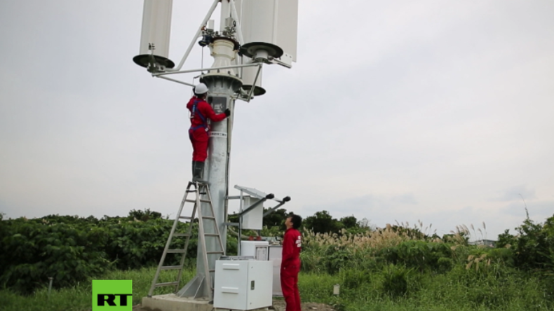 Ingenieur stellt neue Erfindung vor: „Ein Taifun liefert Strom für 50 Jahre in Japan“ 
