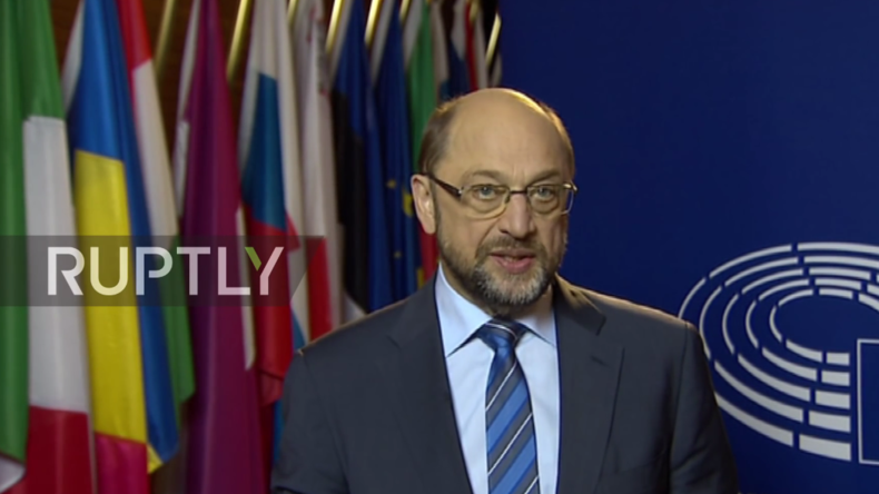 Live: Scheidender Präsident des EU-Parlaments Martin Schulz gibt Pressekonferenz 