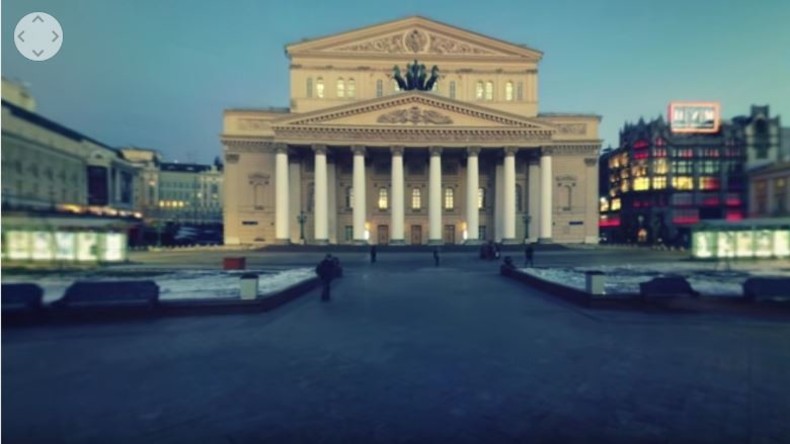 Bolschoi-Theater im 360° Format: Panorama-Besichtigung mit RT