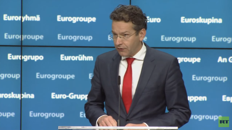 Live: Pressekonferenz nach Treffen der Eurozonen-Finanzminister [dt. Simultan-Übersetzung]