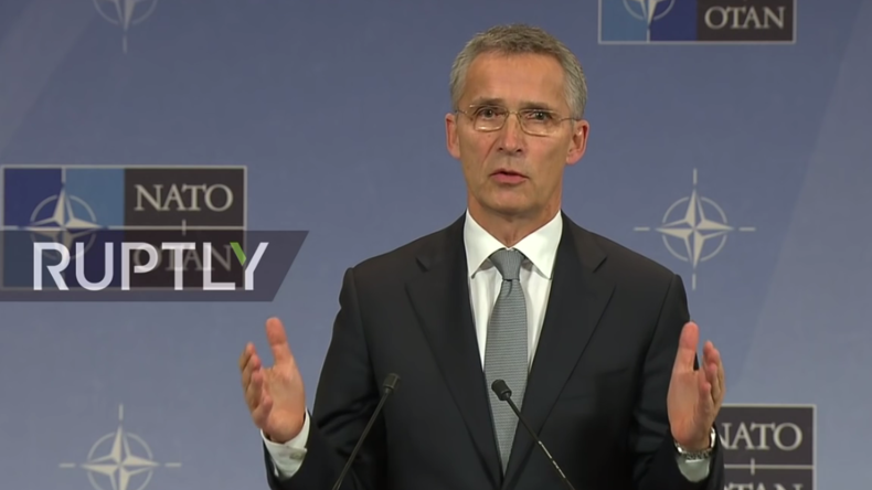 Live: NATO-Generalsekretär Stoltenberg gibt nach Außenminister-Treffen Pressekonferenz 