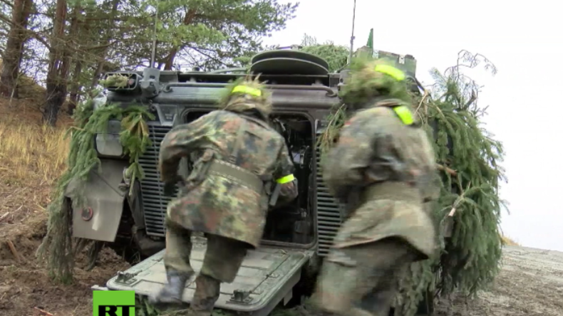 Grafenwöhr: Deutsche Panzergrenadiere bereiten sich auf NATO-Großverlegung nach Litauen vor