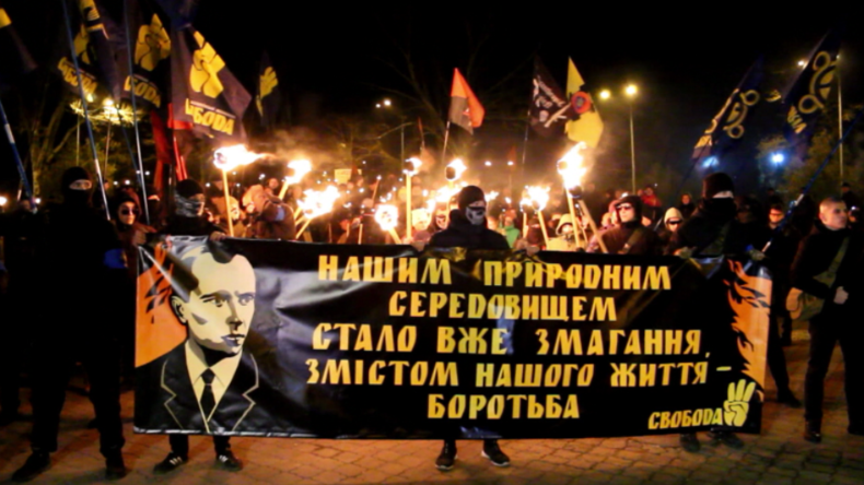 Ukraine: Tausende Nationalisten zelebrieren Geburtstag des Hitler-Kollaborateurs Stepan Bandera