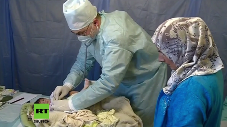 Russische Ärzte in Aleppo: Verletzte haben keine Behandlungsmöglichkeit, deshalb müssen wir helfen