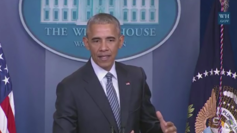 Live: Nach acht Jahren an der Macht gibt Barack Obama letzte Pressekonferenz