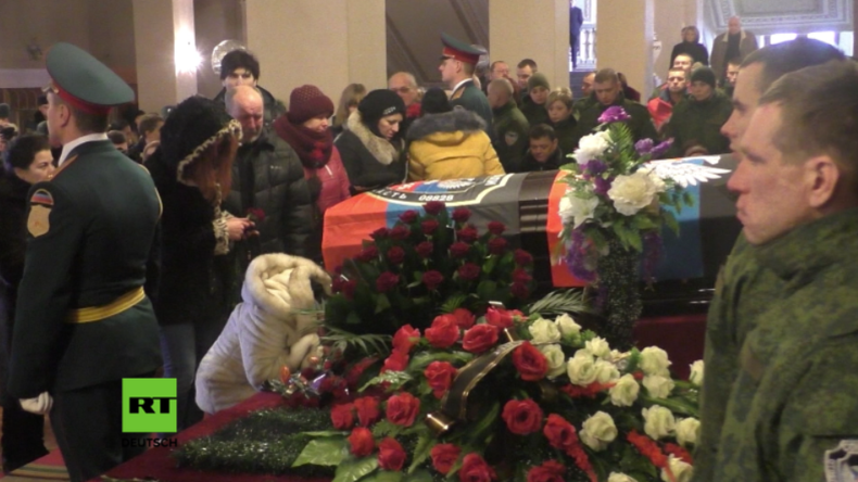 „Danke Giwi!“ - Der Donbass nimmt Abschied von seinem „Che Guevara“