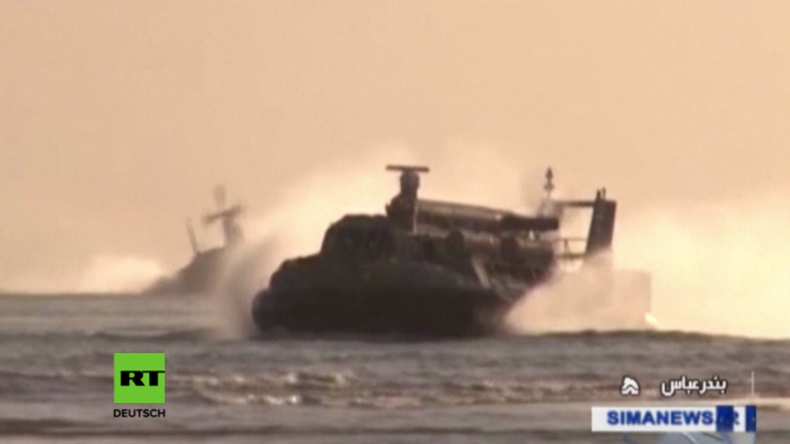Iran führt großangelegte Marineübung durch.