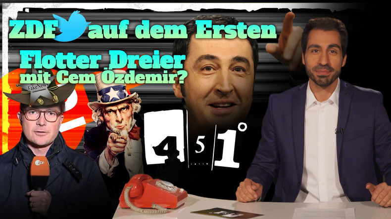451 Grad: ZDF Korrespondent entdeckt Infokrieg | Özdemir will keinen Dreier [24]