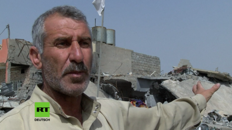 Mossul: Zivilisten sterben zwischen den Fronten – "Hier wurden über 100 Häuser bombardiert" 