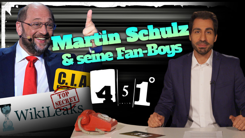 451 Grad: Martin Schulz feiert sich selbst | WikiLeaks entlarvt CIA | Bild radioaktiv [25]