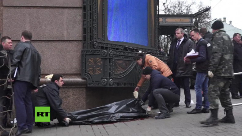 Ukraine: Ehemaliger Staatsduma-Abgeordneter auf offener Straße in Kiew erschossen