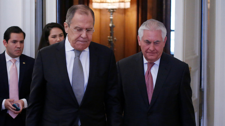 Live ab 19.30 Uhr: Lawrow und Tillerson geben Pressekonferenz in Moskau – mit deutscher Übersetzung