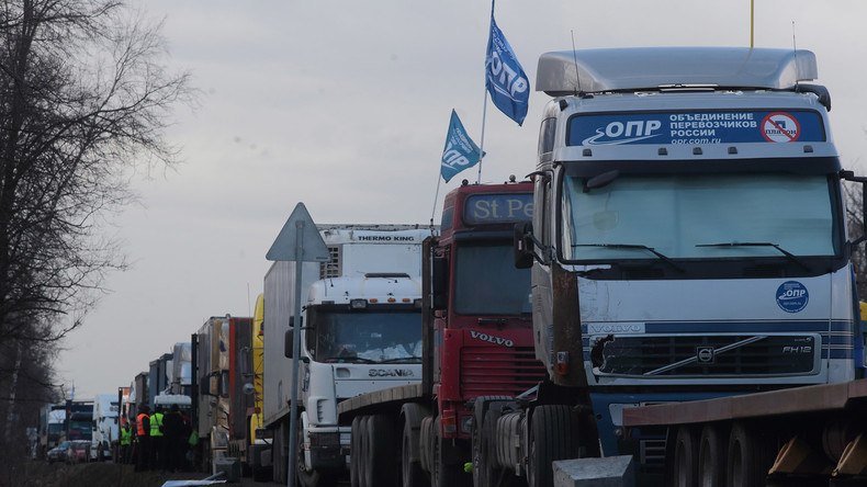 Russland: Neue Trucker-Proteste gegen Fernstraßen-Maut, Korruption und schlechte Arbeitsbedingungen