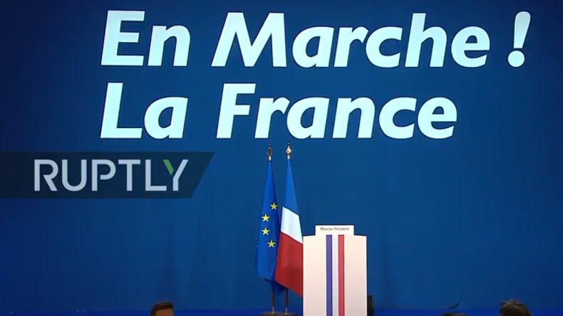 Live von den Präsidentschaftswahlen in Frankreich: Macron hält in Kürze Rede (engl. Übersetzung)