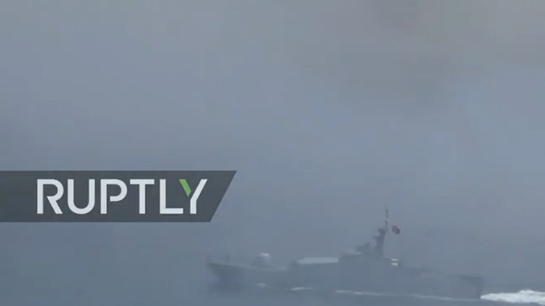 Live: Russisches Marineschiff sinkt nach Kollision vor Bosporus 