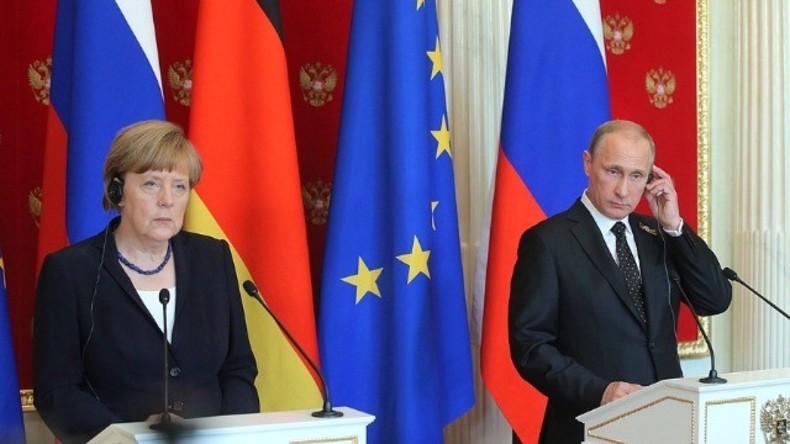 Pressekonferenz mit Merkel und Putin – Erster Russland-Besuch der Kanzlerin seit 2 Jahren