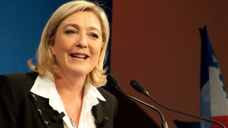 Stichwahl in Frankreich: Liveübertragung der Wahlveranstaltung von Marine Le Pen