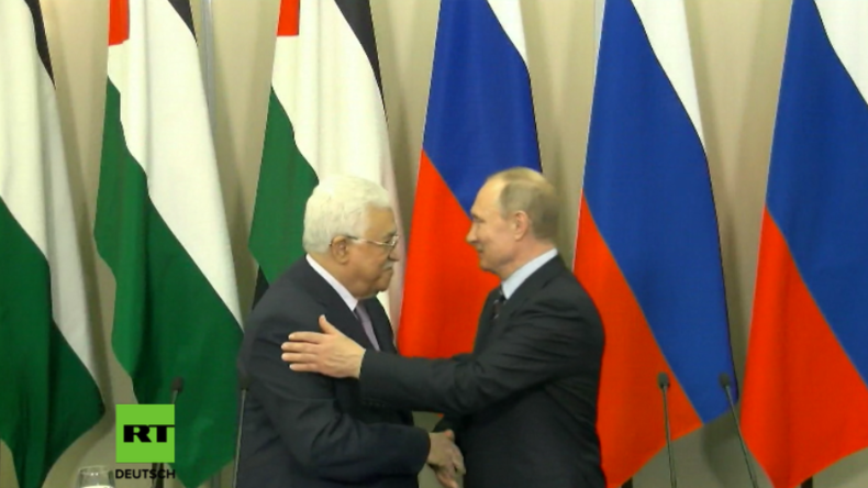 Putin: „Ich wünsche den Palästinensern aus tiefster Seele Frieden, Wohlbefinden und Wohlstand“