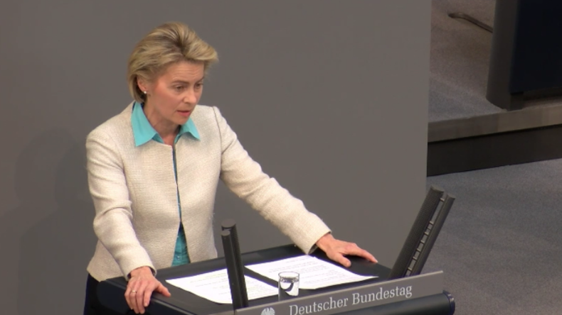 Bundestag: Abgeordnete üben scharfe Kritik an von der Leyen - "Sie tragen die Verantwortung!"