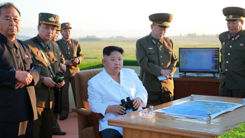 Nordkorea pfeift auf US-Drohungen: Kim Jong-un begutachtet persönlich weiteren Raketentest