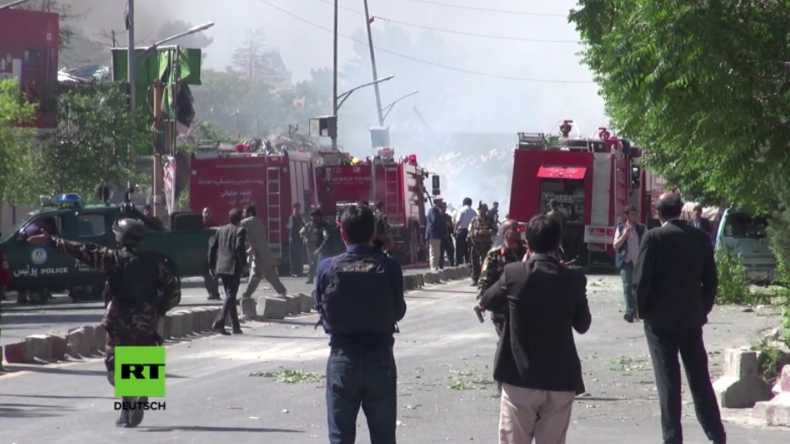 Anschlag in Kabul: Gebäude der Deutschen Botschaft schwer beschädigt - mehrere Mitarbeiter verletzt