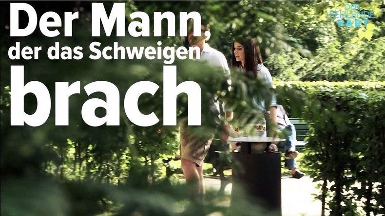 "Ich schweige nicht" - Der Mann, der das Schweigen brach 