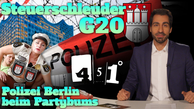 451 Grad | G20 Gipfel erklärt | Polizei Berlin eskaliert |40