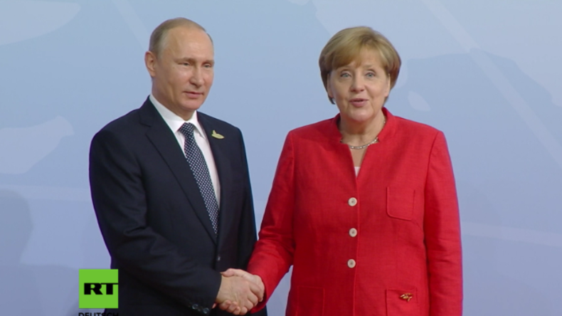 Merkel begrüßt Putin zu G20-Gipfel - Angeblich auch Zusammenstöße an seinem Hotel