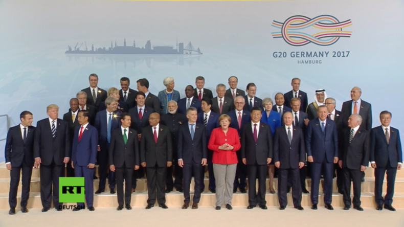 Deutschland, China und Russland Schulter an Schulter bei "G20-Familienfoto" - Trump außen vor
