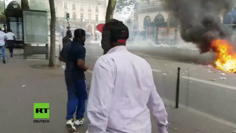 Paris: Kongolesische Regierungsgegner liefern sich Zusammenstöße mit Polizei