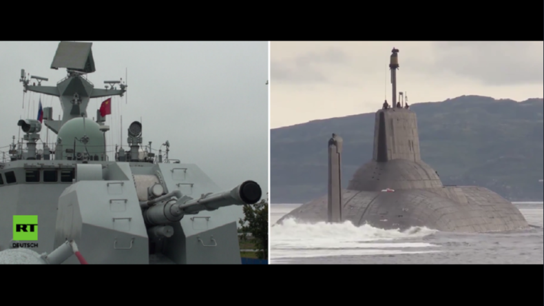 Ostsee: Chinesische Kriegsschiffe und weltgrößtes Atom-U-Boot aus Russland sorgen für Aufsehen 