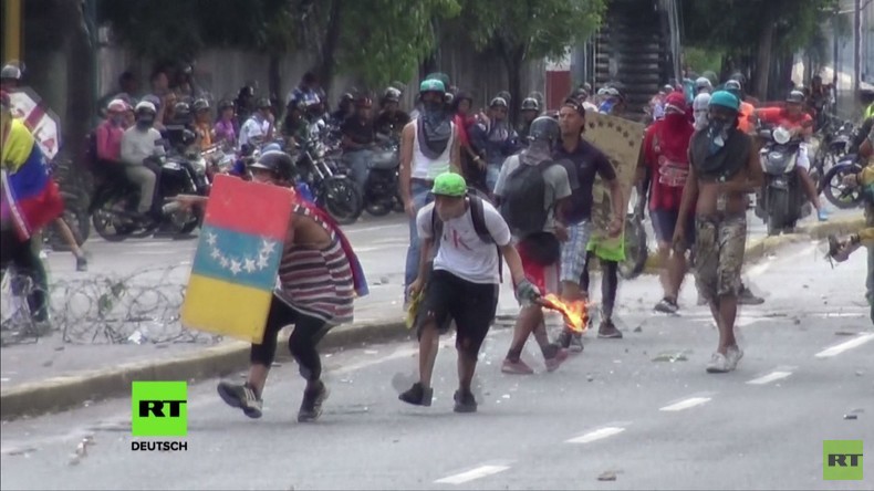 Venezuela: Zusammenstöße in Caracas am zweiten Tag des von Opposition ausgerufenen Nationalstreiks