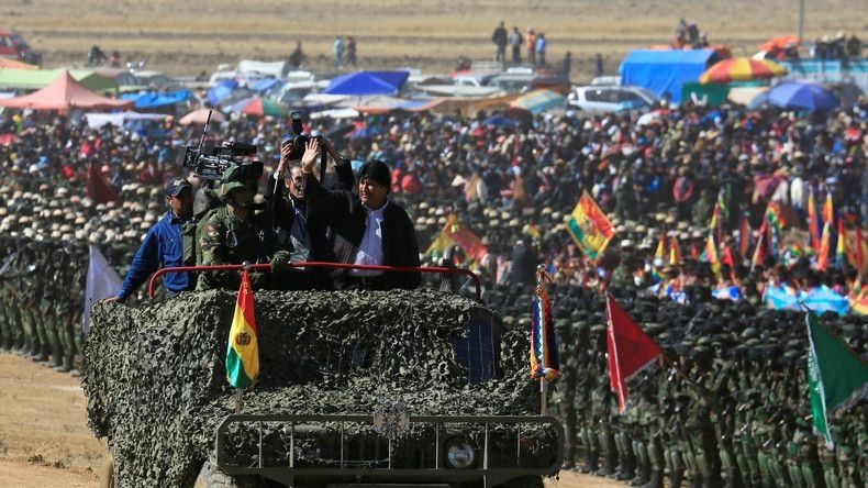 Bolivien: Evo Morales bietet Maduro Unterstützung an und greift die USA scharf an