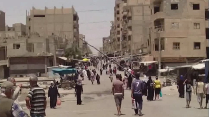 Syrien: Leben unter Belagerung des IS - Exklusivaufnahmen aus Deir ez-Zor
