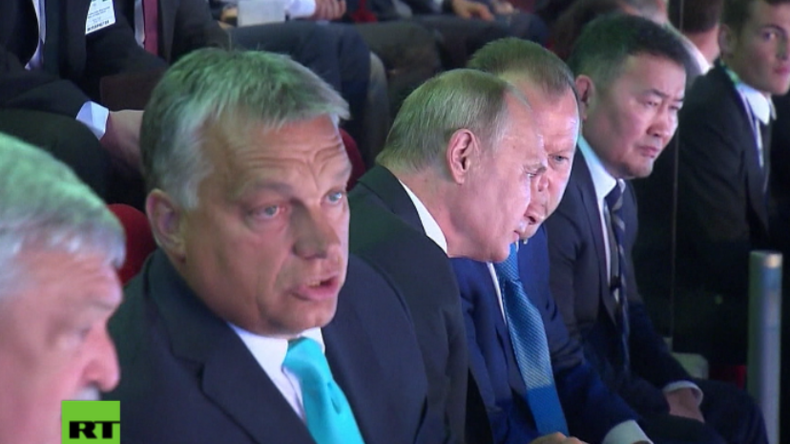 Hoher Staatsbesuch aus Russland in Ungarn: Putin und Orban im Judo-Fieber 