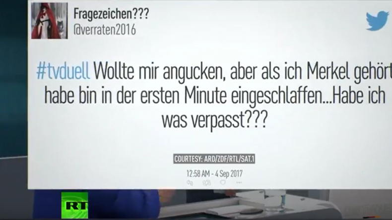 Reaktionen in den Sozialen Medien: "Schulz und Merkel simulieren TV-Duell" 