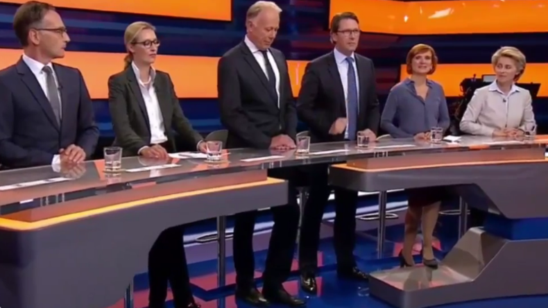 AfD-Spitzenkandidatin Alice Weidel verlässt genervt Talkrunde im ZDF
