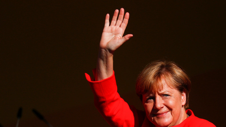 LIVE: Merkel auf Wahlkampftour 2017 in Finsterwalde