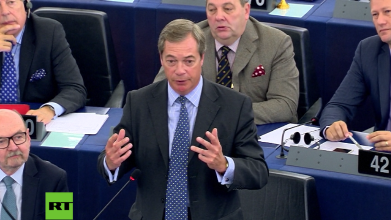 Nigel Farage zu Juncker und dessen EU-Plan: "Zentralisierung wie in der Sowjetunion" 