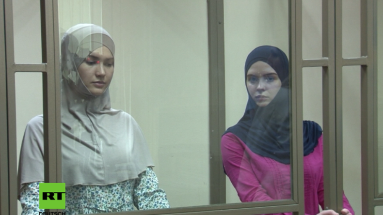 Russland: "Terroranschlag mit Sprengstoffgürteln" - Zwei IS-Frauen zu langen Haftstrafen verurteilt