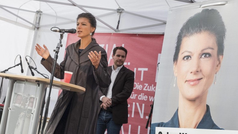 Live ab 16 Uhr: "Wähler hört die Signale" - Sahra Wagenknecht hält letzte Wahlkampfrede in Berlin