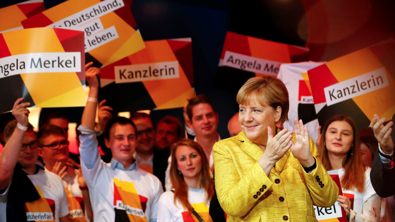 Live aus CDU-Parteizentrale in Berlin: Reaktionen, Merkel-Ansprache und Wahlparty