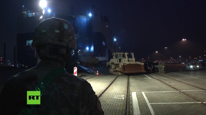 Wieder US-Militärgerät in Bremerhaven: US-Armee bereitet neue Kampfbrigade vor