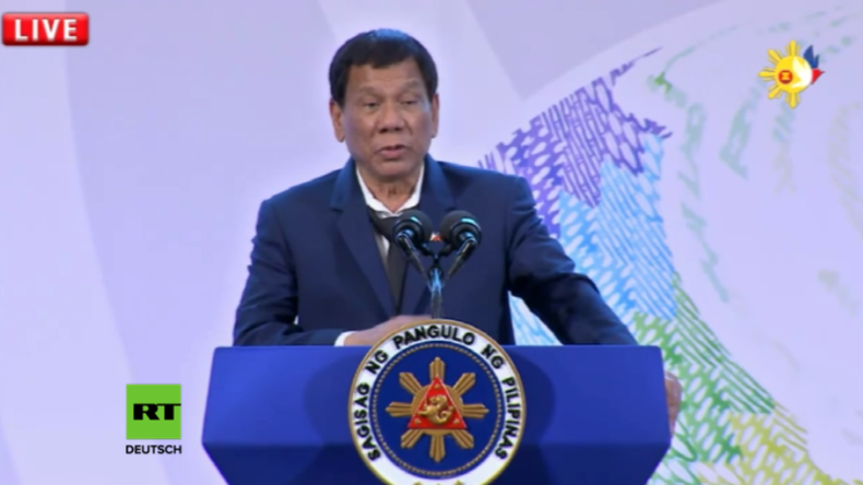 Reporter bringt Duterte auf die Palme: "Ich beantworte den Sch*** von Ausländern nicht mehr" 
