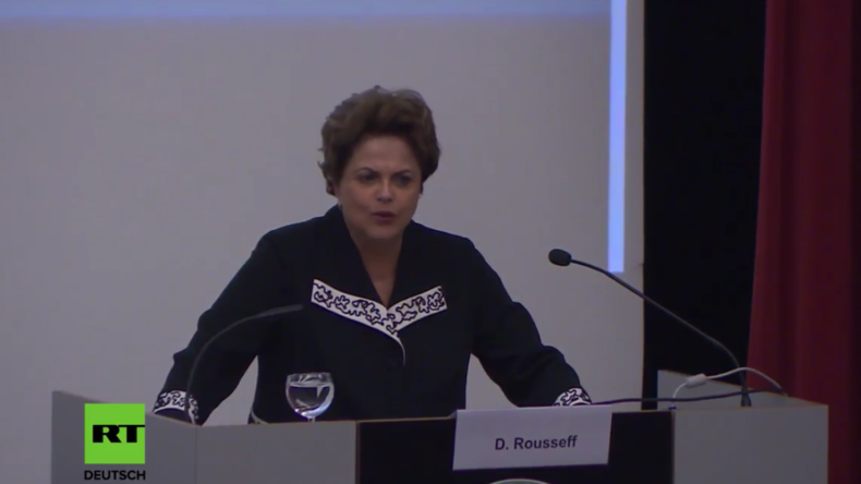 Dilma Rousseff in Berlin: "In Brasilien hat ein neoliberaler Putsch stattgefunden"