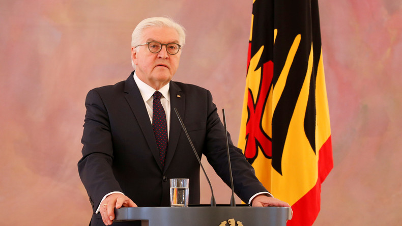 LIVE: Erklärung von Bundespräsident Steinmeier nach Treffen mit Kanzlerin Merkel