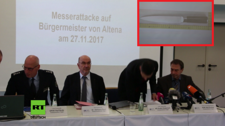 Messerattentat auf Bürgermeister in Altena: Täter gesteht liberale Flüchtlingspolitik als Tatmotiv