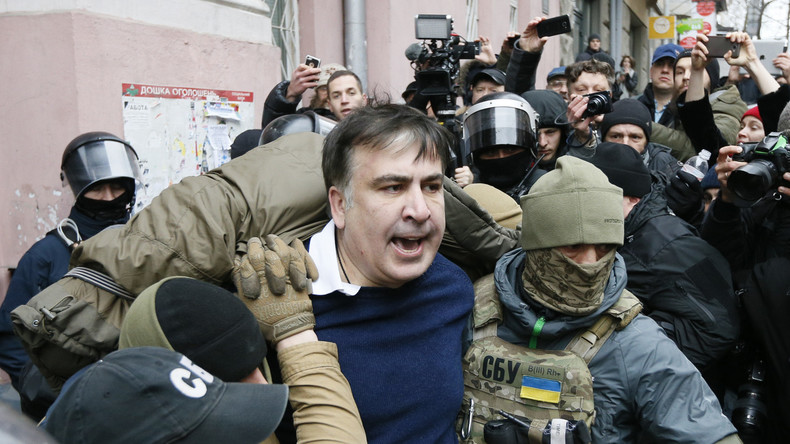 LIVE: Proteste in Kiew nach Festnahme von Micheil Saakaschwili