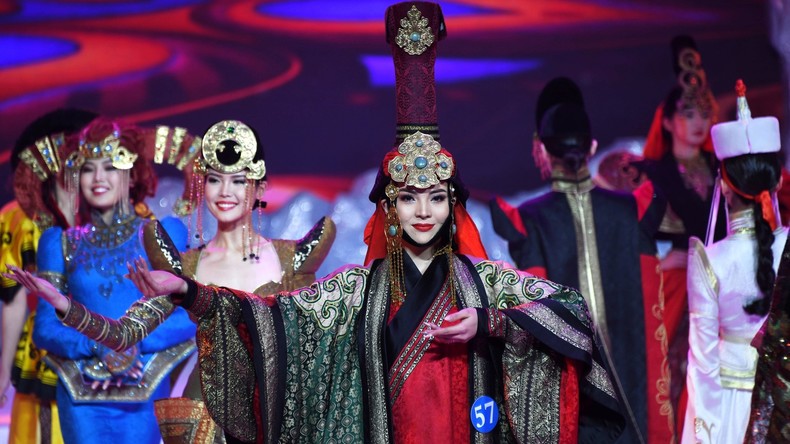 Internationaler Schönheitswettbewerb "Botschafterin der Schönheit" in der Mandschurei