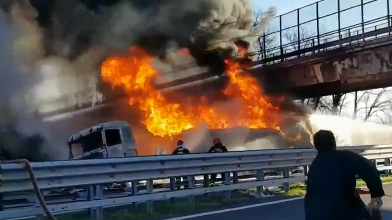 Dramatischer Unfall mit Tankwagen in Norditalien – sechs Menschen getötet 